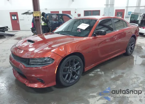 2021 Dodge Charger R/T Rwd из США, поврежденный, VIN 2C3CDXCTXMH648175